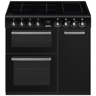 Smeg CX93IMBL Induction Range Cooker